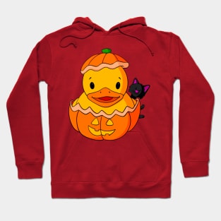 Jack O' Lantern Rubber Duck Hoodie